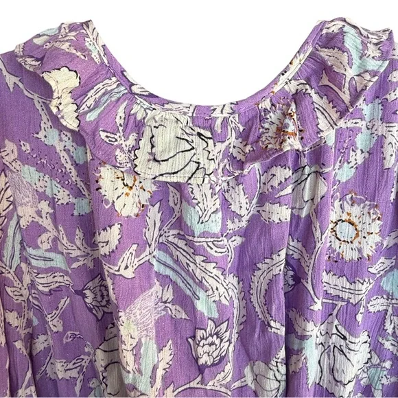 Boho Floral Mini Dress - Picture 6 of 12